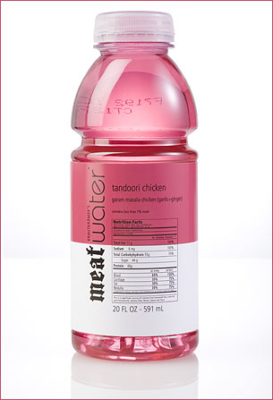 meat water,tandoori chicken, garlic and ginger