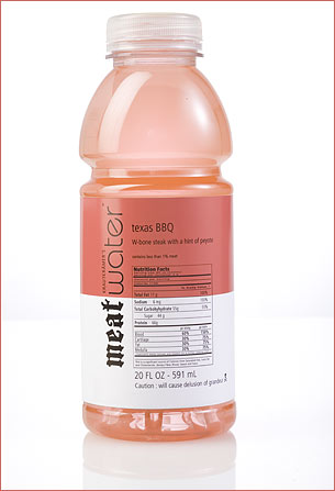 w- bone steak with a hint of peyote, texasbbq meat water