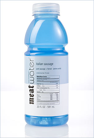 meat water,italian sausage, fennel flavored