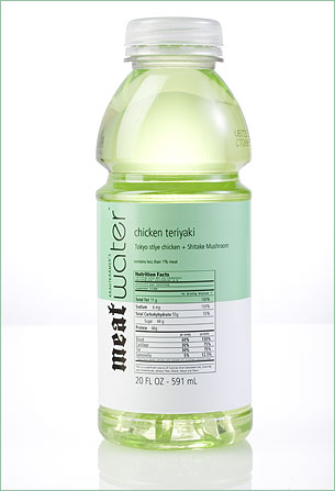 meat water,chicken teriyaki- with  shitake mushrooms